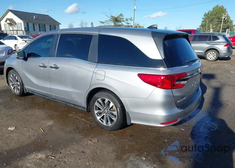 2022 Honda Odyssey Ex-L из США, поврежденный, VIN 5FNRL6H75NB055958